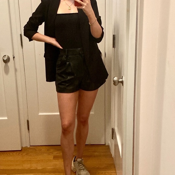 Leather shorts Zara - Picture 2 of 4